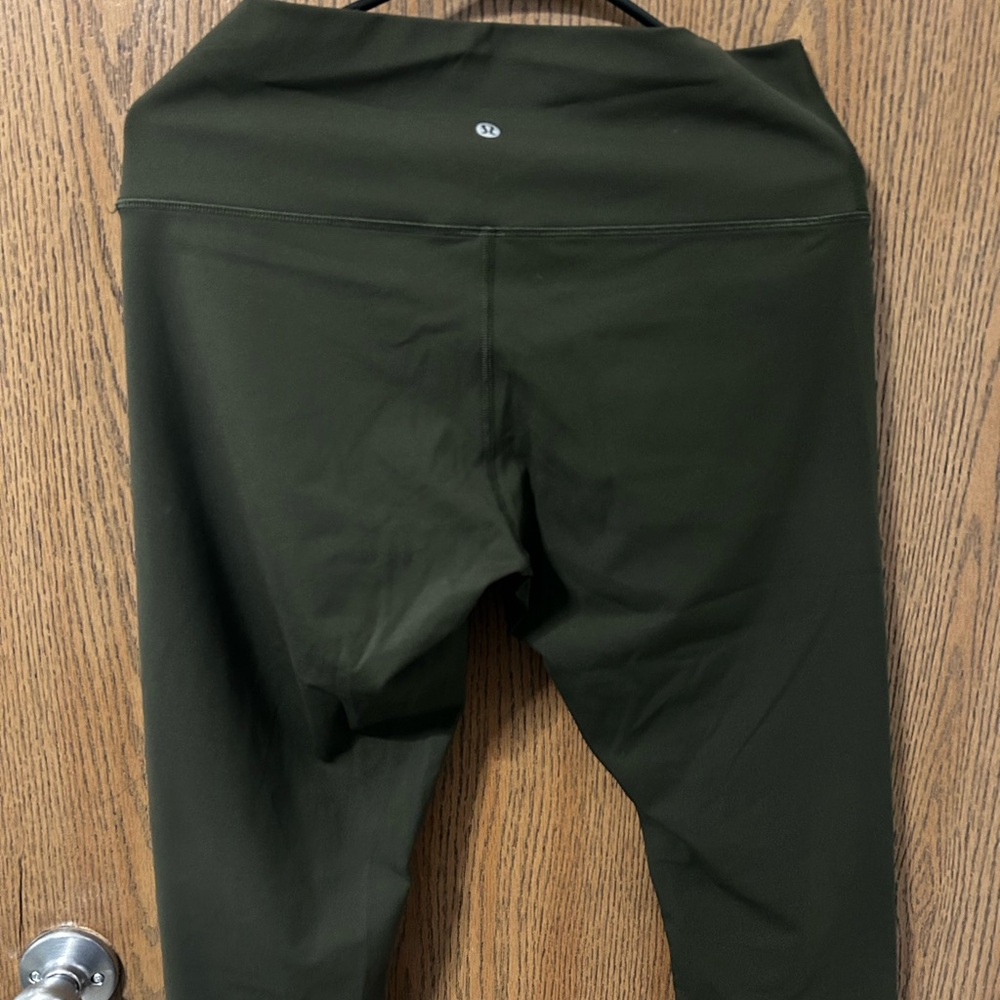 Lululemon Olive Green Leggings - Picture 2 of 4